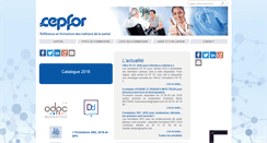 Desktop Screenshot of cepfor.com